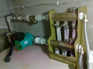 地暖循环泵安装